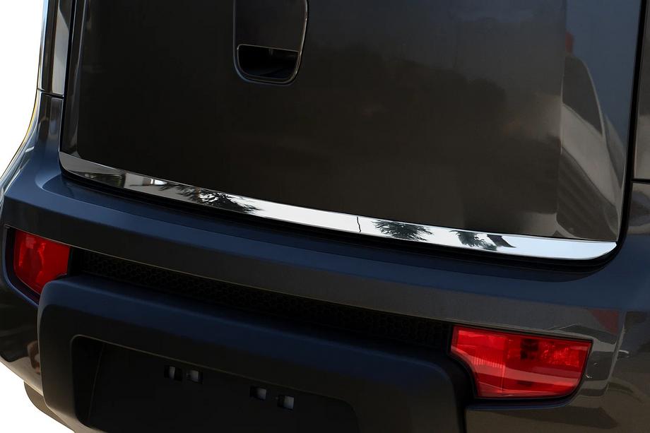 Kia Soul I 2008-2013 Ornament portbagaj inox OmsaLine - Otel Inoxidabil Italian Image