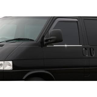 Ornamente exterioare geamuri (2 buc, inox) Volkswagen T4 Transporter 1990-2003 foto 1