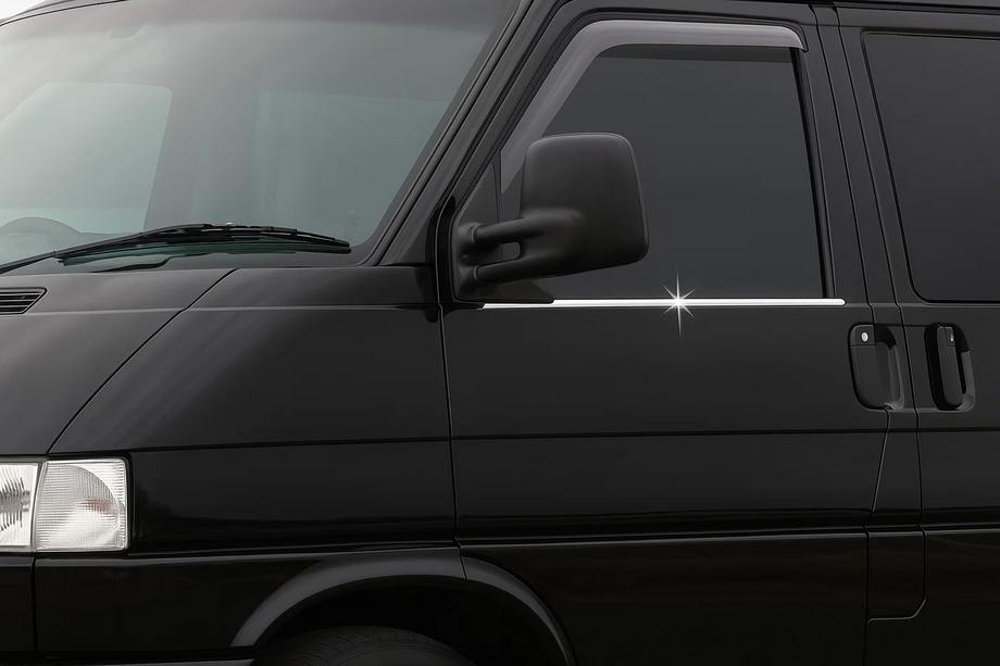 Volkswagen T4 Transporter 1990-2003 Ornamente exterioare geamuri (2 buc, inox) Image