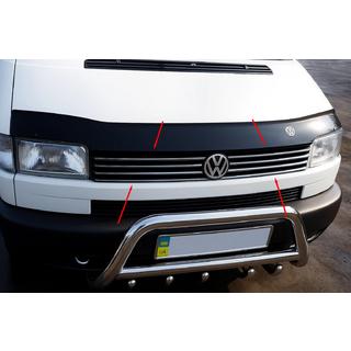 Capace Grila Cromate Capota Dreapta (8 buc, Inox) Volkswagen T4 Transporter 1990-2003 foto 1