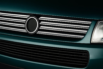 Volkswagen T4 Caravelle/Multivan 1990–2003 Ornamente grila cromate Capota inclinata (8 buc, inox) foto 1