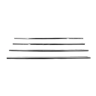 Ornamente Geamuri Otel Inoxidabil (4 buc) Land Rover Freelander II 2006–2014 foto 3