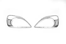Honda CRV 2001-2006 Capace Faruri Crom (2 buc, Plastic) foto 2