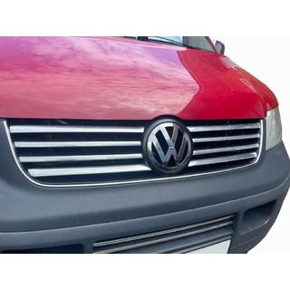 Capace cromate grila (8 benzi, inox) Volkswagen T5 Transporter 2003-2010 foto 1