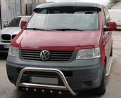 Volkswagen T5 Transporter 2003-2010 Bullbar WT003 (Inox) 60mm, fara inscriptie foto 7