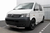 Volkswagen T5 Transporter 2003-2010 Protectie Fata ST014 (Inox) 60 x 42mm foto 1