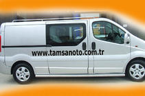 Nissan Primastar 2002-2014 Tevi Laterale (2 buc, Otel Inoxidabil) 60mm, Ampatament Lung foto 5