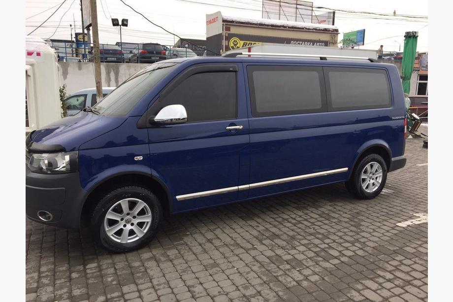Volkswagen T5 2010-2015 Molduri Usi Otel Inoxidabil Crom 1 Usa, Lunga, Carmos - Otel Turcesc Foto 3