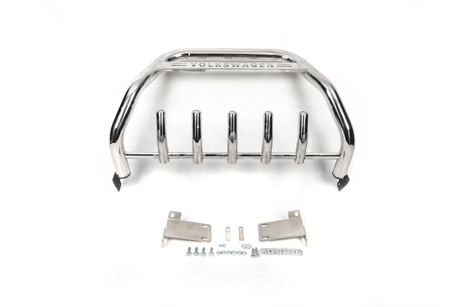 Volkswagen T5 2010-2015 Bullbar WT003 (Inox) 60 mm, cu inscriptie Foto 3