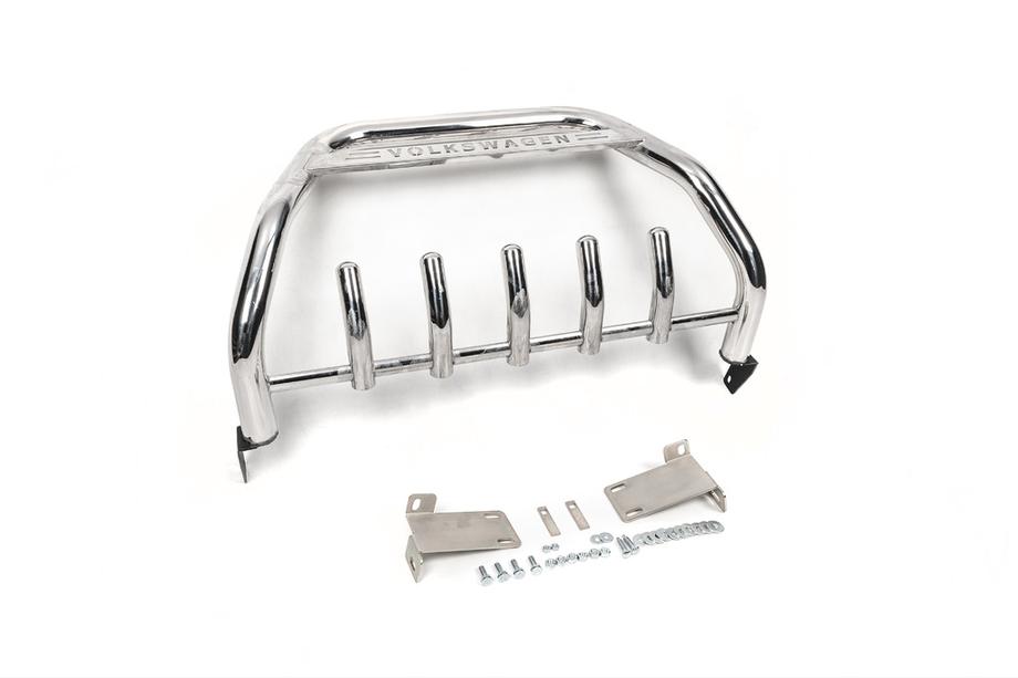 Volkswagen T5 2010-2015 Bullbar WT003 (Inox) 60 mm, cu inscriptie Foto 4