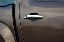Volkswagen Amarok 2010-2022 Capace Cromate Manere Usi (4 buc, Otel Inoxidabil) foto 3