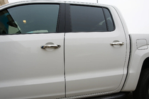 Volkswagen Amarok 2010-2022 Capace Cromate Manere Usi (4 buc, Otel Inoxidabil) foto 1