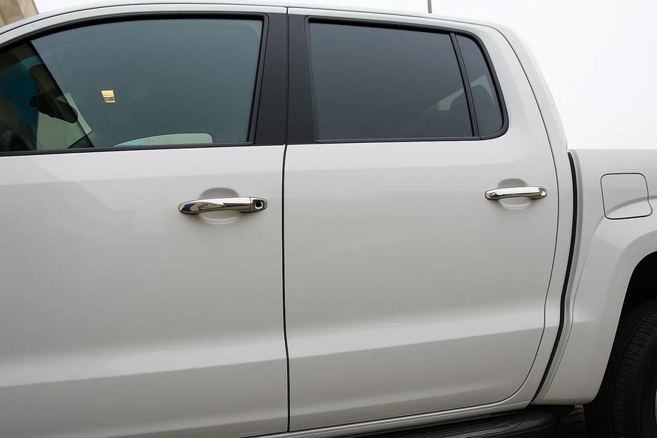 Volkswagen Amarok 2010-2022 Capace Cromate Manere Usi (4 buc, Otel Inoxidabil) Image