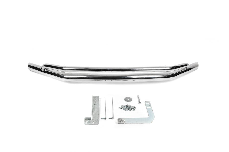 Volkswagen Amarok 2010-2022 Protectie Fata ST017 (Inox) 60 x 42 mm Foto 2