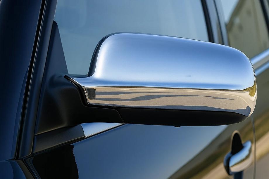 Volkswagen Golf 4 1997-2006 Capace Oglinzi Cromate (2 buc) Plastic Cromat Foto 3