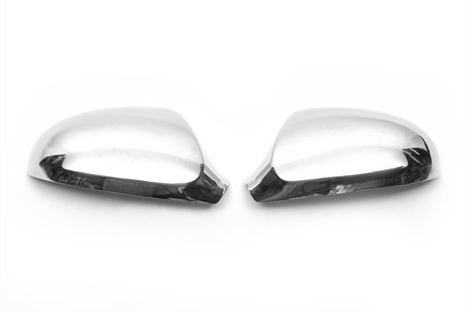 Volkswagen Passat B6 2006-2012 Capace Oglinzi (2 buc, Otel Inoxidabil) Libao - Plastic Cromat Foto 3