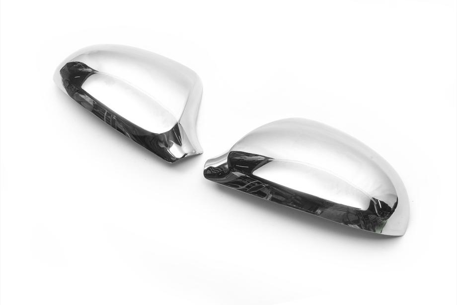 Volkswagen Passat B6 2006-2012 Capace Oglinzi (2 buc, Otel Inoxidabil) Libao - Plastic Cromat Foto 4