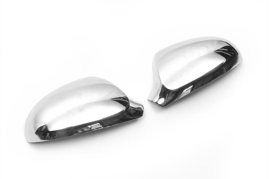 Volkswagen Passat B6 2006-2012 Capace Oglinzi (2 buc, Otel Inoxidabil) Libao - Plastic Cromat Foto 5