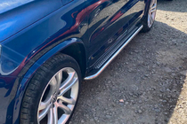 Volkswagen Tiguan 2007-2016 Praguri Laterale Maydos V2 (2 buc, inox) foto 2