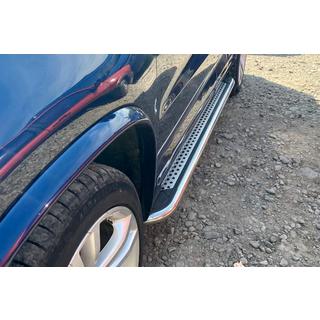 Praguri Laterale Maydos V2 (2 buc, inox) Volkswagen Tiguan 2007-2016 foto 1