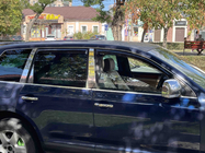 Volkswagen Touareg 2002–2010 Capace Cromate Manere Usi (4 buc, Otel Inoxidabil) Fara chip, OmsaLine - Otel Inoxidabil Italian foto 3
