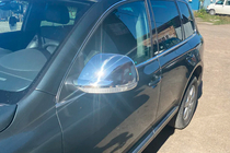 Volkswagen Touareg 2002–2010 Capace Oglinzi 2007-2010 (2 buc, Otel Inoxidabil) Carmos - Otel Turcesc foto 5