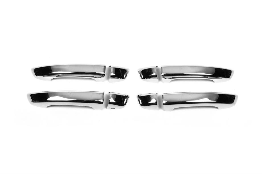Volkswagen Touareg 2010-2018 Capace Manere Cromate (4 buc, Otel Inoxidabil) OmsaLine - Otel Inoxidabil Italian Image