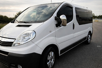 Nissan Primastar 2002-2014 Capace Oglinzi Cromate (2 buc) foto 1