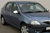 Dacia Logan I 2005-2008 Capace oglinzi complete (2 buc) foto 1