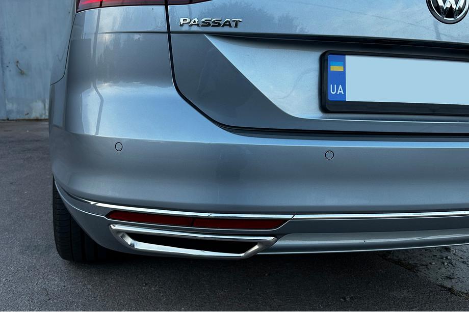 Volkswagen Passat B8 2015-2023 Capace imitatie toba esapament SD/SW (2015-2018, 2 buc, inox) Carmos - Otel Inoxidabil Turcesc Foto 7