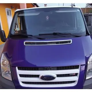 Ornament capota cromat (inox) Ford Transit 2000–2014 foto 4