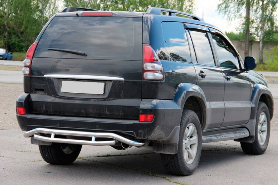 Toyota Land Cruiser Prado 120 2002-2009 Protectie Spate AK008-1 Foto 4