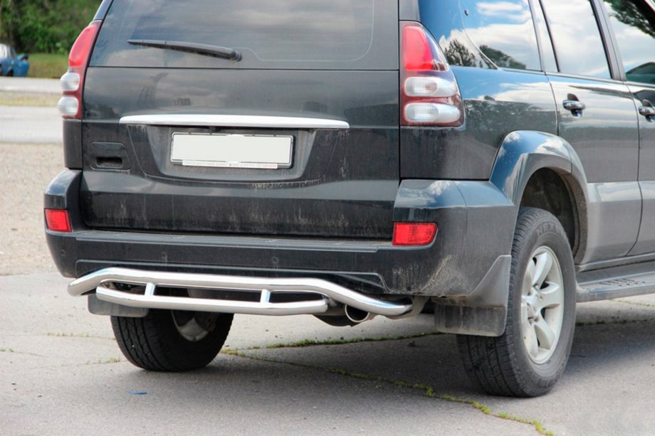 Toyota Land Cruiser Prado 120 2002-2009 Protectie Spate AK008-1 Foto 5