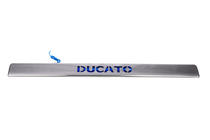 Fiat Ducato 2006-2025 Ornament LED deasupra numarului (inox) foto 2