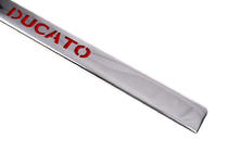 Fiat Ducato 2006-2025 Ornament LED deasupra numarului (inox) foto 4