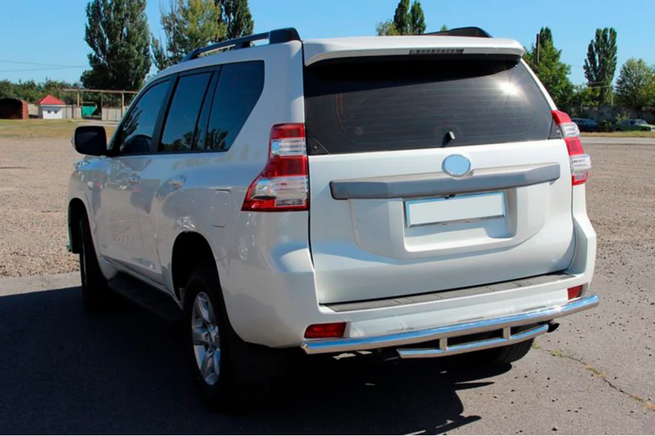 Toyota Land Cruiser Prado 150 2009-2023 Bara Spate AK002-2v1 (Inox) Foto 2