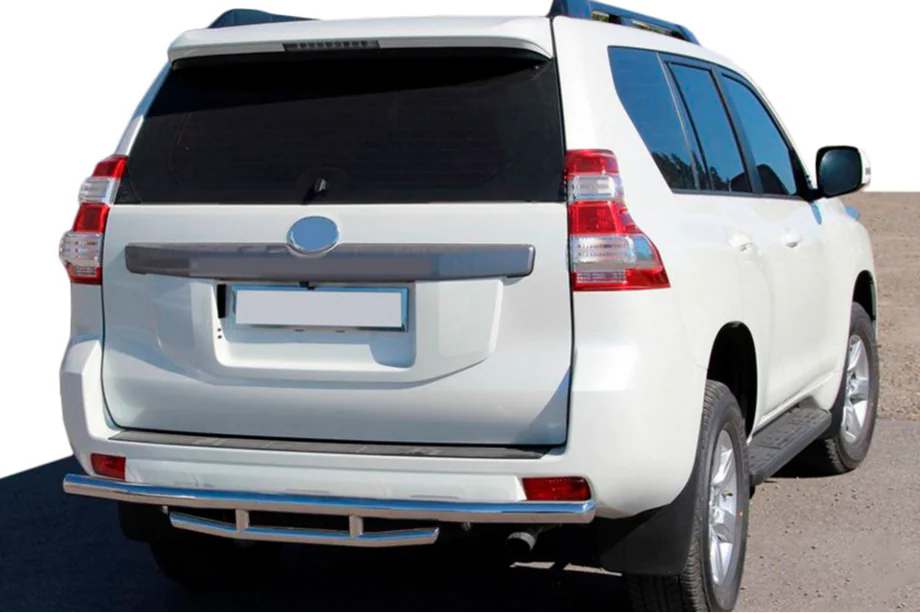 Toyota Land Cruiser Prado 150 2009-2023 Bara Spate AK002-2v1 (Inox) Foto 1