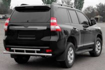 Toyota Land Cruiser Prado 150 2009-2023 Bara Spate AK002-2v2 (Inox) foto 1