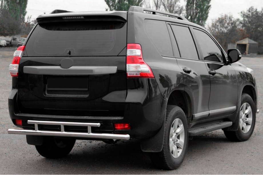 Toyota Land Cruiser Prado 150 2009-2023 Bara Spate AK002-2v2 (Inox) Image