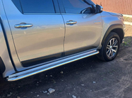 Toyota Hilux 2015- Praguri Laterale KB001 Otel Inoxidabil foto 4