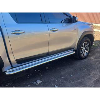 Praguri Laterale KB001 Otel Inoxidabil Toyota Hilux 2015- foto 4