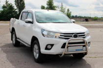 Toyota Hilux 2015- Protectie Fata WT023 (Inox) foto 2