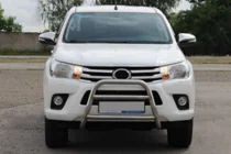 Toyota Hilux 2015- Protectie Fata WT023 (Inox) foto 3