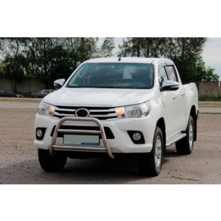 Protectie Fata WT023 (Inox) Toyota Hilux 2015- foto 1
