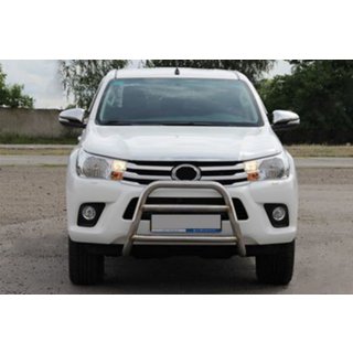 Protectie Fata WT023 (Inox) Toyota Hilux 2015- foto 3