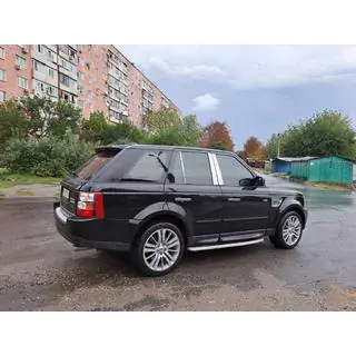 Ornamente Montanti Usa Inox Range Rover Sport 2005-2013 foto 1