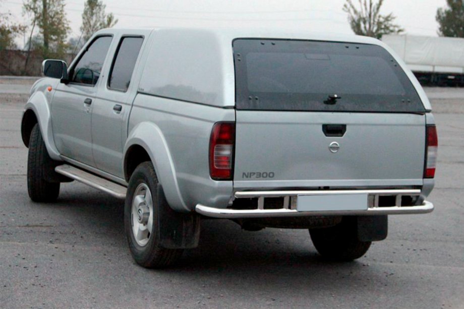 Nissan NP300 1999-2015 Protectie Spate AK004 (Inox) Foto 1