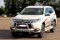 Mitsubishi Pajero Sport 2015- Bullbar WT022 Otel Inoxidabil foto 3