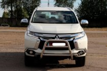 Mitsubishi Pajero Sport 2015- Bullbar WT022 Otel Inoxidabil foto 2