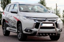 Mitsubishi Pajero Sport 2015- Bullbar WT008 (Inox) foto 2